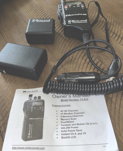 Midland 822 radio - midland,