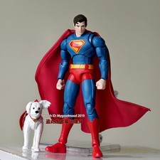 Blokee Hot Movie Superman & Krypto Action Figure Toys Nuovo Assemblato 1:12 Nuovo