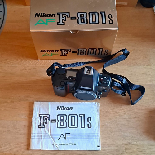 Nikon 801s fotocamera - f-801s,