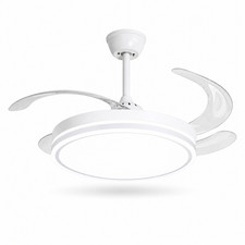VENTILATORE SOFFITTO LUCE LED