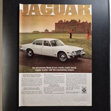 1978 #2 Jaguar XJ6 - Original AD Advertising Pubblicità Vintage