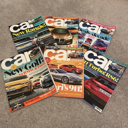 Car magazine issue bundle - car, 6
