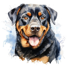 Adesivo auto cane gigante XXXL