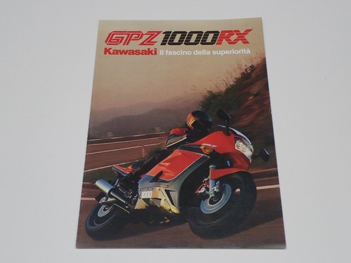 Kawasaki gpz 1000 brochure - gpz,