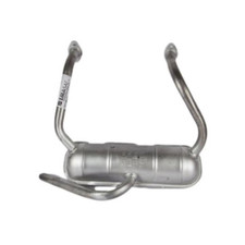 Marmitta terminale impianto di scarico per auto vettura Fiat 500 F e L d'epoca