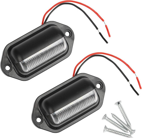 2pcs luci targa led - 2pcs, 12v