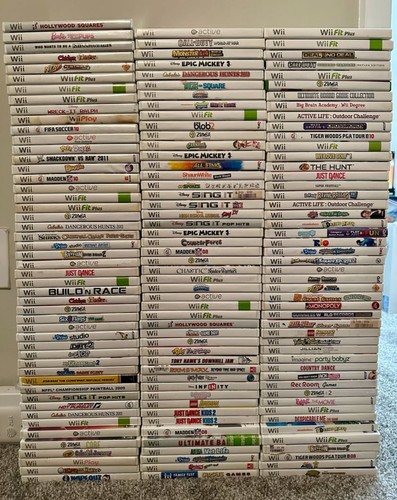 Nintendo wii games - -, you