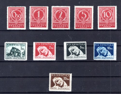Croazia ww2 due set - ww2,
