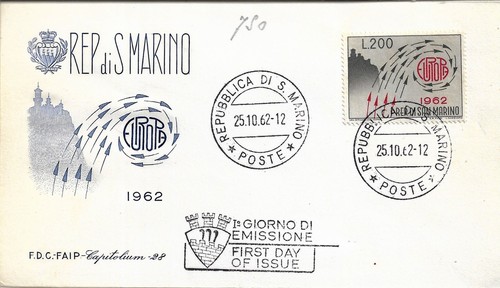 Fdc san marino ditta - fdc,
