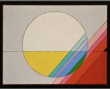 EUGENIO CARMI acrylique  Sur