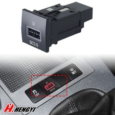 Presa USB QC3.0 caricatore presa per VW Golf MK5/6 Jetta Eos Scirocco Touran