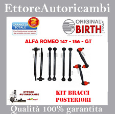 KIT COMPLETO BRACCI SOSPENSIONE POSTERIORI ORIGINAL BIRTH ALFA 147 156 GT - 8PZ