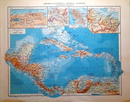 Carta geografica antica