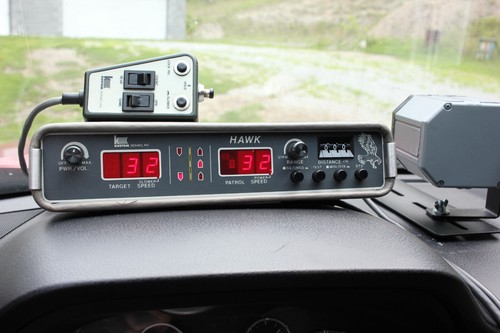Radar polizia doppia antenna - radar,