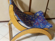 Poltrona sdraio di design anni 60' - 70'