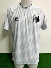 MAGLIA SANTOS NO MATCH WORN INDOSSATA SHIRT JERSEY VINTAGE CAMISETA