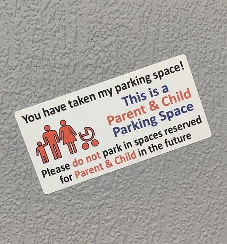 Adesivi parcheggio - 8, x