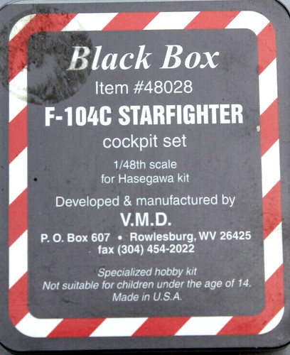 Scatola nera f - 1/48, f-104c