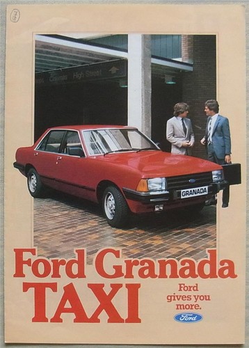 Ford granada diesel taxi - diesel,