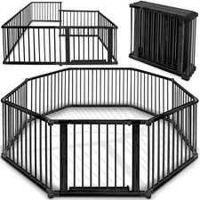 ® XXL Box per Bambini Barriera Di Sicurezza Di 7,2 Metri, Pieghevole E Porta Inc