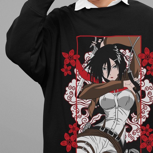 Felpa attack titan maglione - felpa, on