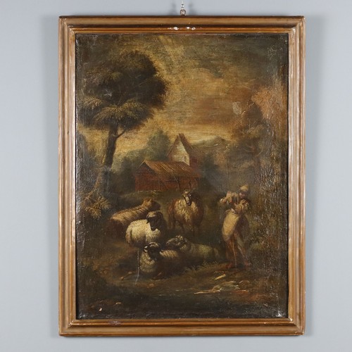Paesaggio con pastore - paesaggio,