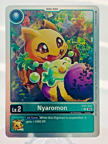 Digimon-Nyaromon-Digi-Egg-#EX5