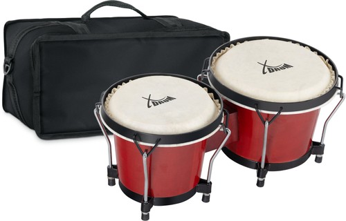 Set bongo legno pelli - set,