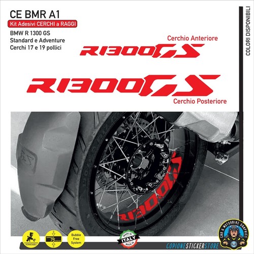 Adesivi cerchi ruote raggi - 2,