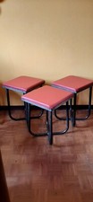 3 Sgabelli industriale vintage
