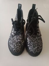 scarponcini bambina con glitterato n 27 come nuove usate solo una volta 