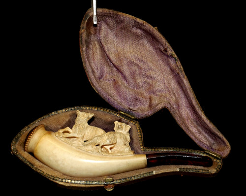Vecchia pipa schiuma di - in,