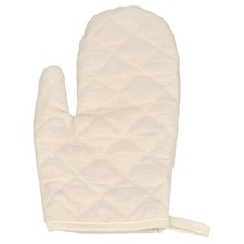 GEMITEX GUANTO CUCINA DRILL TRAPUNTATO BIANCO