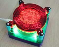 Macchina armonizzazione Lakhovsky MWO con bobina Tesla bifilare e geometria sacra