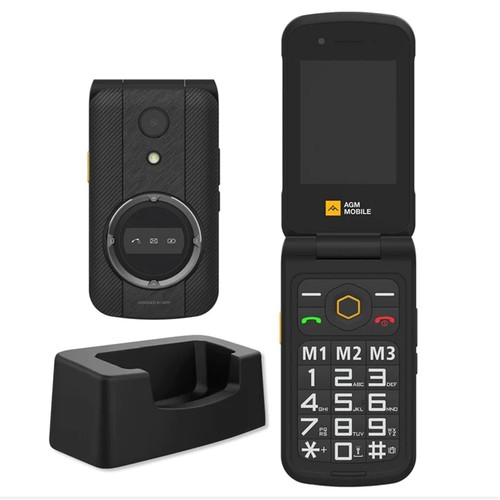 Agm flip robusto telefono - m8,