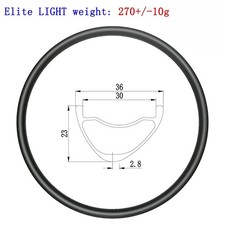 Cerchio carbonio mtb 29er