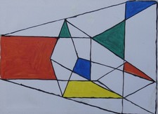 "Cubo 6" - 40 x 30 cm - 2026 -