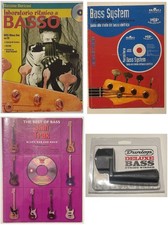 Basso elettrico - Metodi e libri Stock Lotto + Dunlop String Winder