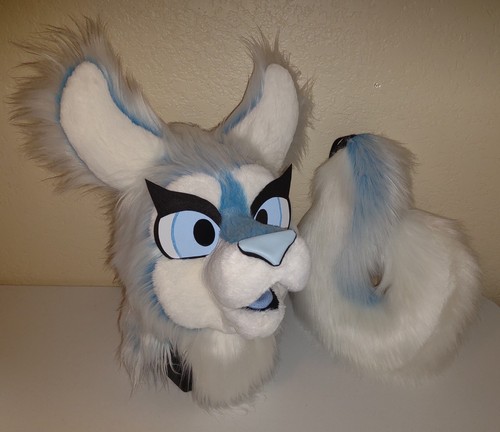 Ice frost husky fursuit - frost,