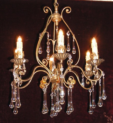 Lampadario cristallo murano - lampadario,