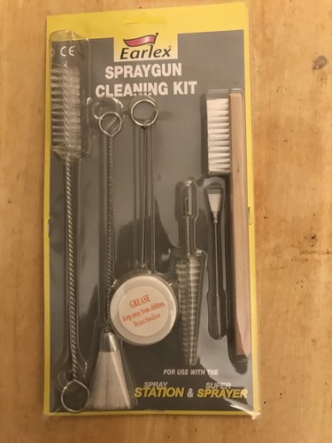 Earlex spray gun cleaning - gun,