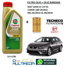 KIT FILTRO OLIO + OLIO CASTROL