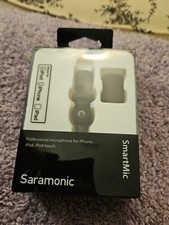 Saramonic iMic Omni-Directional Condensor TRRS Microphone for iPhone/iPod/iPad