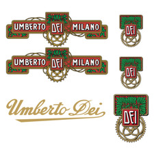 stickers adesivi UMBERTO DEI