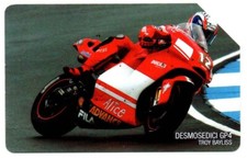 Scheda 123. Telefonica. Desmosedici GP4. Troy Bayliss