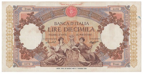 10000 lire repubbliche - 10000,