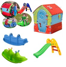 Casetta scivolo dondolo giochi - dondolo,