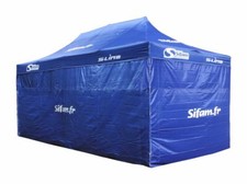 BARNUM2 Gazebo Pub 3x6m Blu