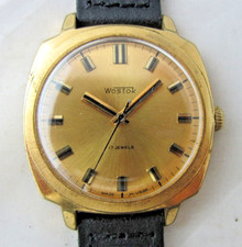 OROLOGIO  SOVIETICO RUSSO VOSTOK  MECCANICO A CARICA  MANUALE  FUNZIONANTE