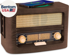 Radio retrò vintage legno - retrò, in